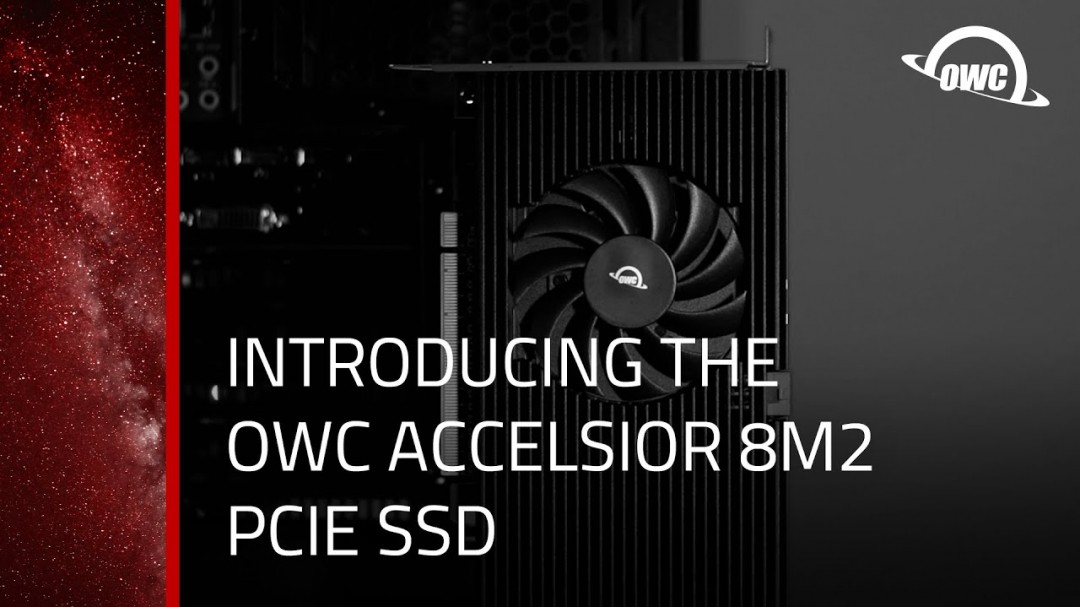 شرکت OWC از سریع‌ترین حافظه‌ی SSD PCIe رونمایی کرد - Accelsior 8M2