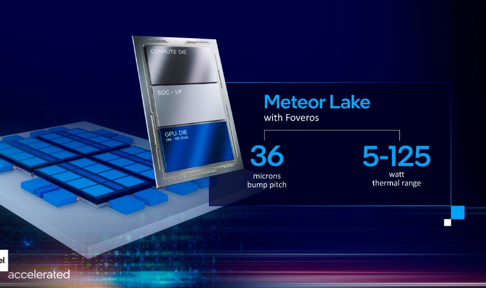 اولین تصویر از پردازنده‌ی نسل 14 اینتل با نام Meteor Lake منتشر شد